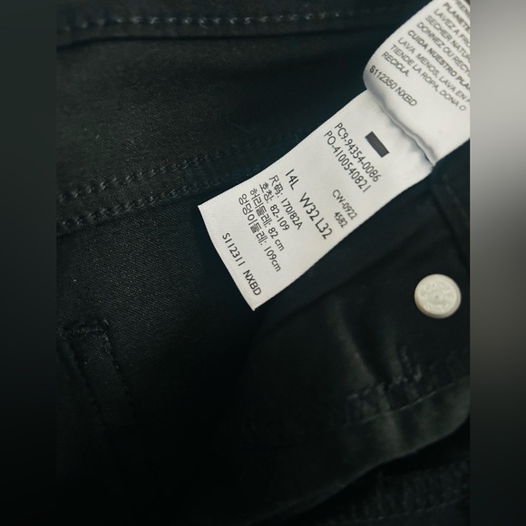 Levi Strauss Signature Gold Women's Modern Skinny Jeans, black, size 14T - Picture 5 of 6